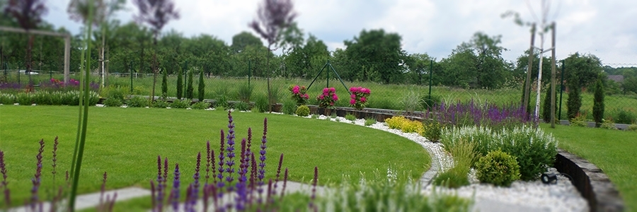 ogród z huśtawką, Strzelce Opolskie